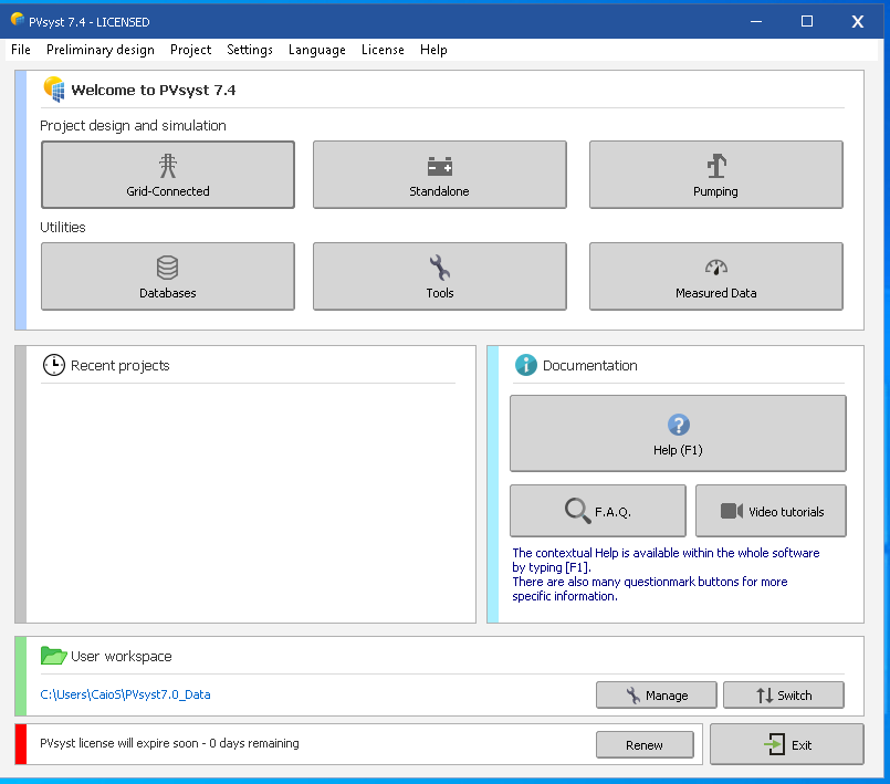 PVsyst 7.4.7