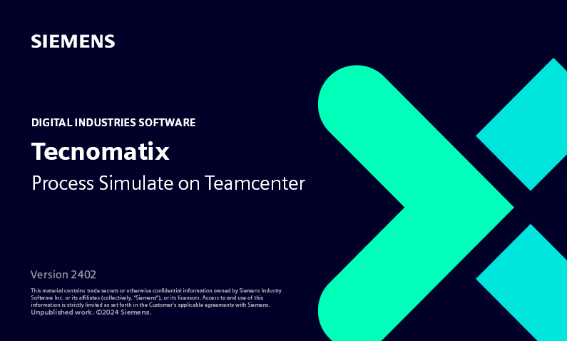 Siemens Tecnomatix Process Simulate 2402