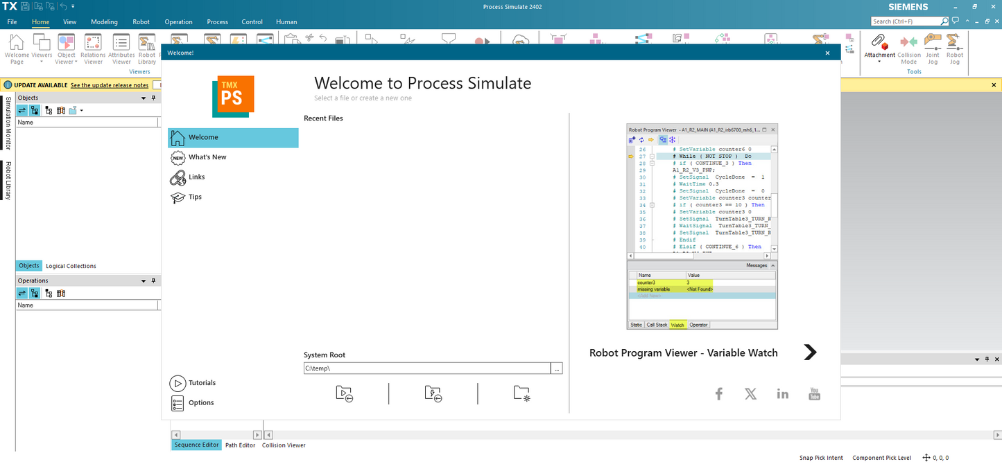 Siemens Tecnomatix Process Simulate 2402