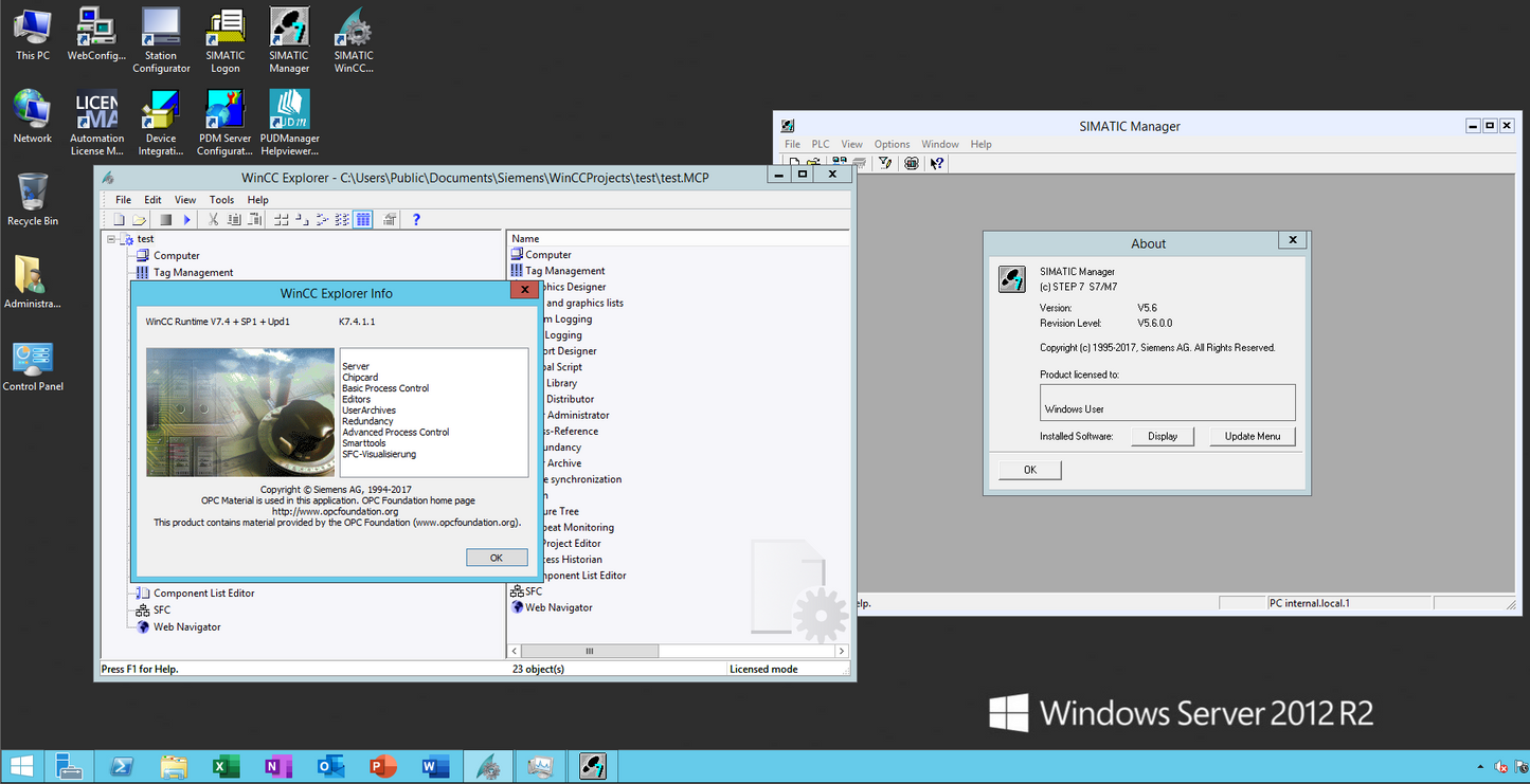 Siemens PCS7 V9.0 Virtual Machine